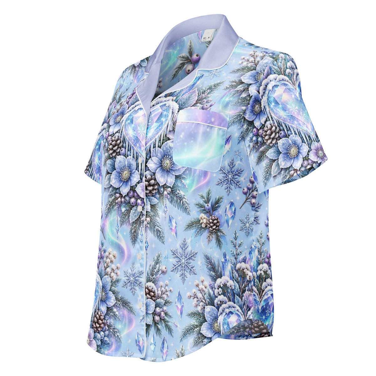 Northern Lights pajama top front