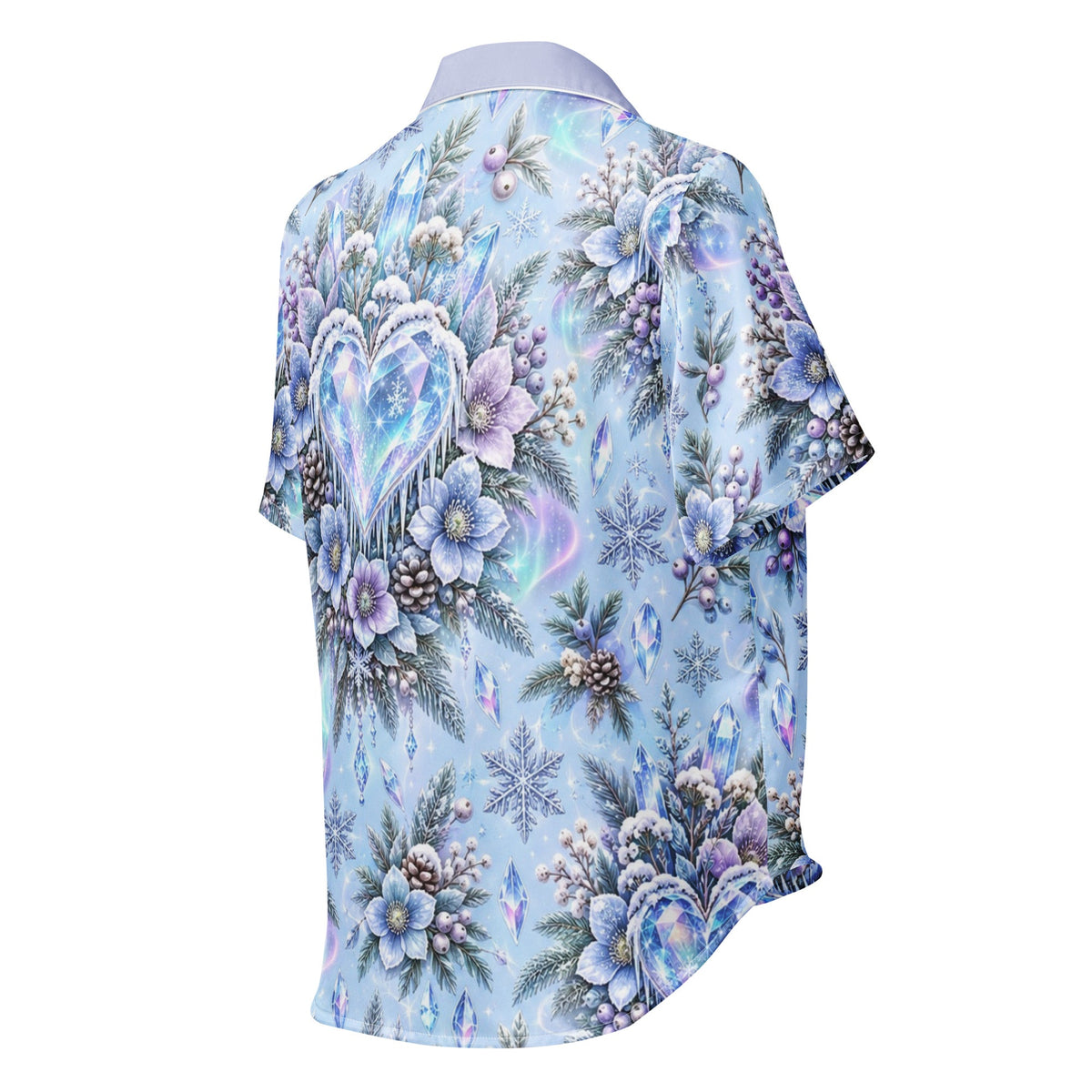Northern Lights pajama top back
