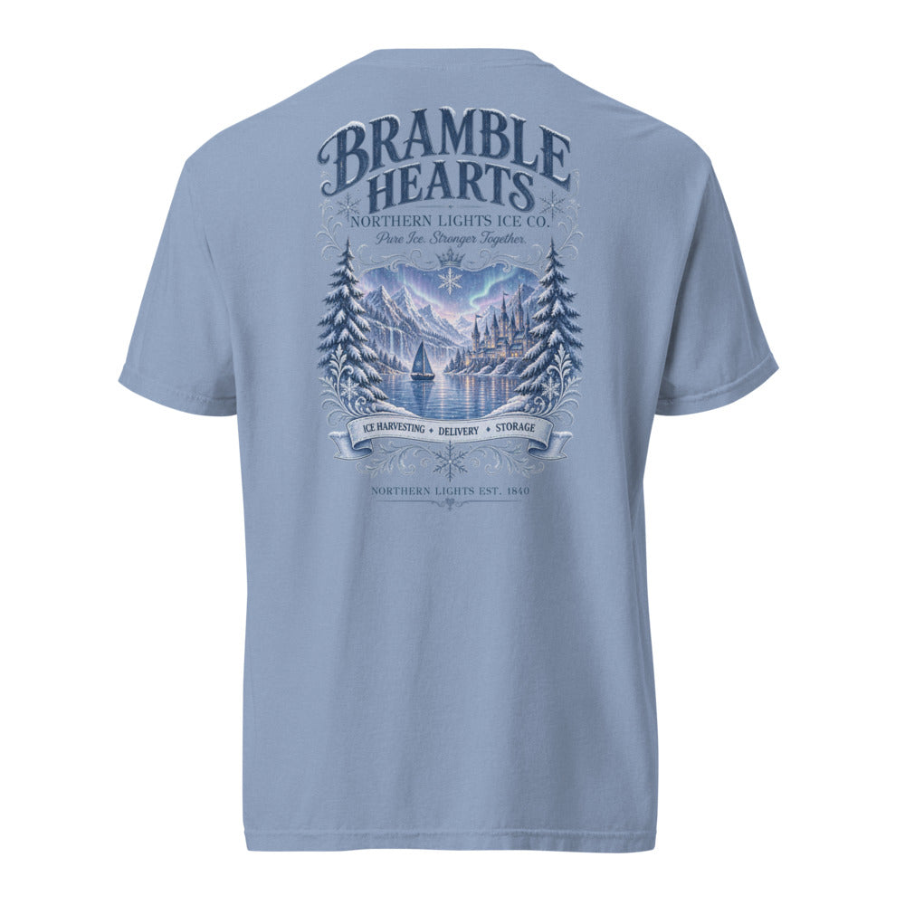 Northern Lights Ice Co. back print — Bramble Hearts